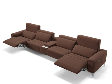 BELLA KINO - 4 seater fabric sofa by Sofanella