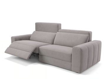 CAPRI - 3 seater fabric sofa by Sofanella
