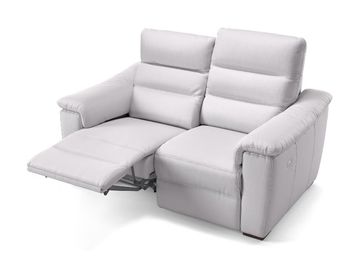 CREMONA - 2 seater leather sofa by Sofanella