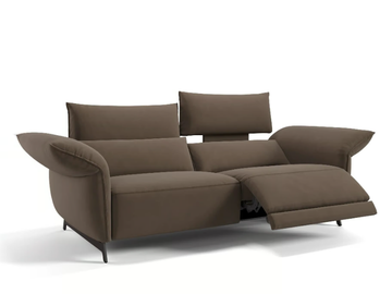 CUNEO - 3 seater fabric sofa by Sofanella