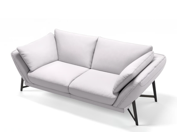 ESTELLA - 2 seater leather sofa by Sofanella