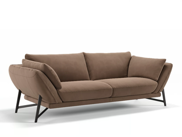 ESTELLA - 3 seater fabric sofa by Sofanella
