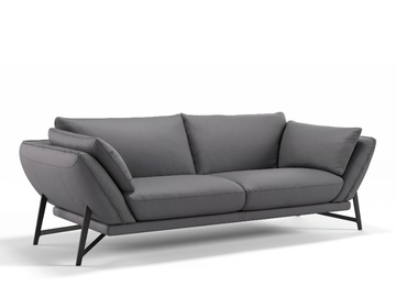 ESTELLA - 3 seater leather sofa by Sofanella