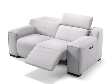 LORETO - 2 seater leather sofa by Sofanella