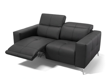 MARBELLA - 2 seater leather sofa by Sofanella