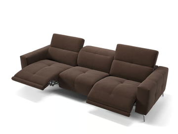 MARBELLA XXL - 3 seater fabric sofa by Sofanella