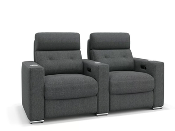 MATERA - 2 seater fabric sofa by Sofanella