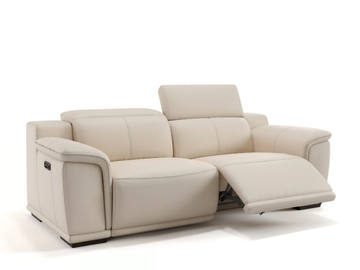 MONTEFINO - 3 seater leather sofa by Sofanella