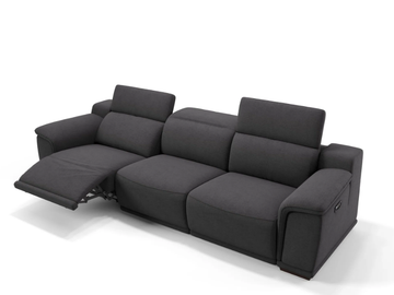 MONTEFINO XXL - 3 seater fabric sofa by Sofanella