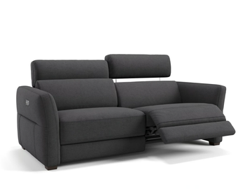 NOVARA - 3 seater fabric sofa by Sofanella
