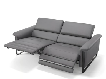 PALMA - 2 seater leather sofa by Sofanella