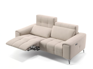 SALENTO - 2 seater fabric sofa by Sofanella
