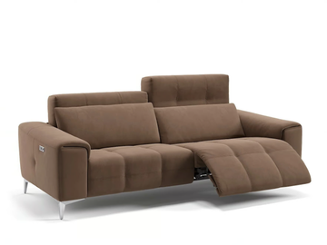 SALENTO - 3 seater fabric sofa by Sofanella