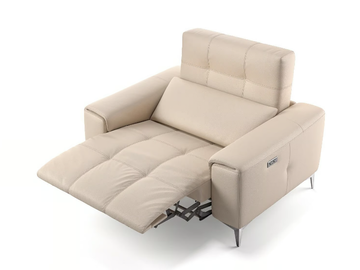 SALENTO MINI - Leather loveseat by Sofanella