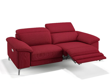 SIENA - 2 seater fabric sofa by Sofanella