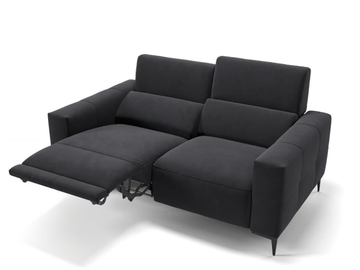 TOLEDO - 2 seater fabric sofa by Sofanella