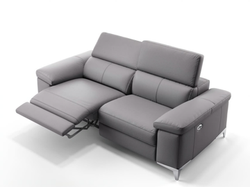 VENOSA - 2 seater leather sofa by Sofanella