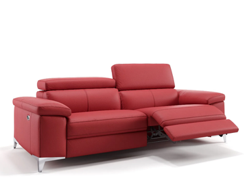 VENOSA - 3 seater leather sofa by Sofanella