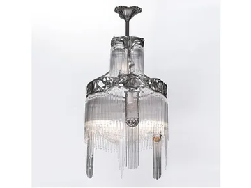 10060 - Art nouveau chandelier by Sofar