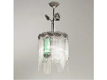 10063 - Art nouveau chandelier by Sofar
