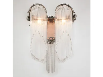 292 - Art nouveau wall light by Sofar