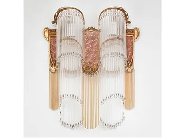 298 - Art nouveau wall light by Sofar