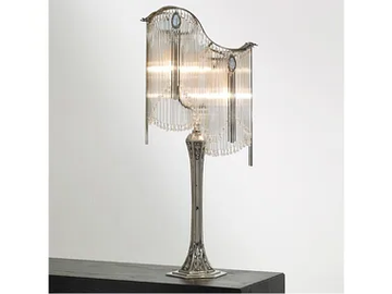 718 - Art nouveau table lamp by Sofar