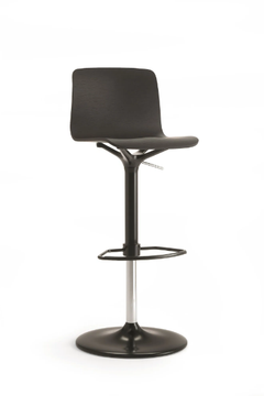 BEBO SG SH - Multi-layer wood stool height-adjustable by SOFTLINE 1979