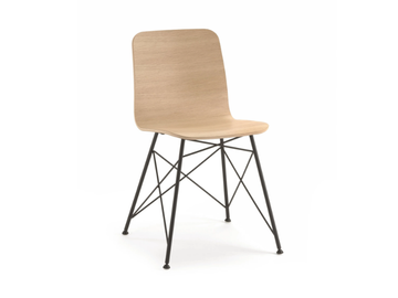 BEBO TRC - Multi-layer wood chair by SOFTLINE 1979