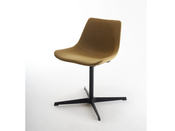 NITA C CR - Swivel with 4-spoke base fabric chair by SOFTLINE 1979