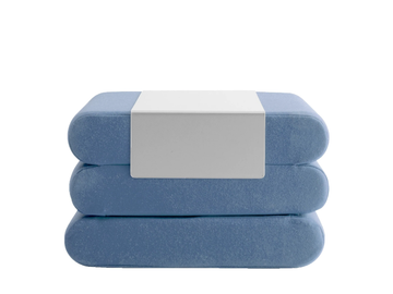 BINGO - Rectangular fabric pouf bed by SOFTLINE
