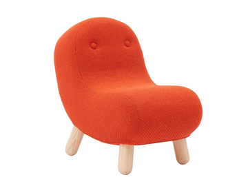 BOB - Upholstered fabric armchair by SOFTLINE