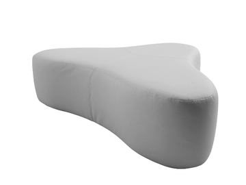 CHAT - Upholstered pouf with removable lining by SOFTLINE