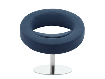 HELLO - Swivel armchair by SOFTLINE