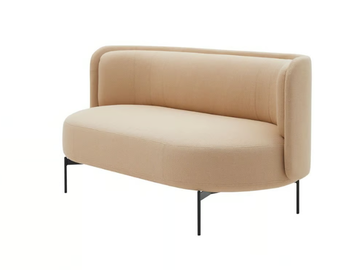JOE - 2 seater fabric sofa by SOFTLINE