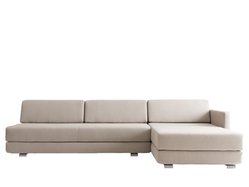 LOUNGE - Fabric sofa / day bed by SOFTLINE