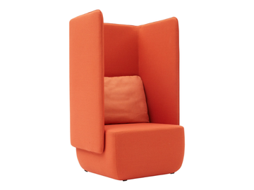 OPERA - Upholstered felt armchair by SOFTLINE