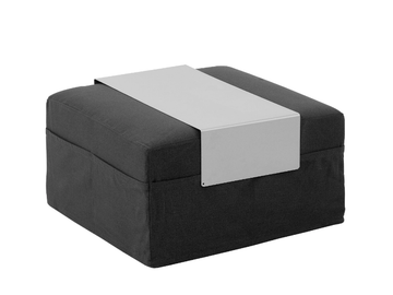 TRIO - Upholstered pouf bed by SOFTLINE