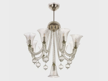 ADONE - Murano glass chandelier by Sogni Di Cristallo