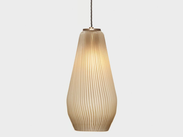 CONO #005 - Murano glass pendant lamp by Sogni Di Cristallo