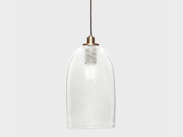 CONO #007 - Murano glass pendant lamp by Sogni Di Cristallo