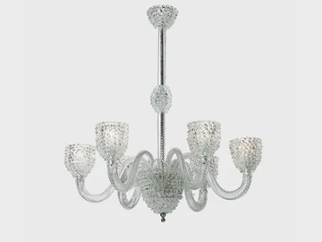 GAUDENTE - Murano glass chandelier by Sogni Di Cristallo
