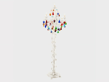 MANDRAGOLA DELUXE - Handmade floor lamp by Sogni Di Cristallo