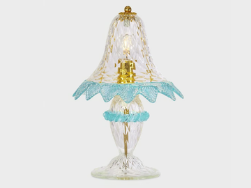 NETTUNO - Murano glass table lamp by Sogni Di Cristallo