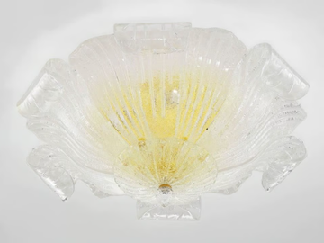 TARTARUGA - Murano glass ceiling light by Sogni Di Cristallo