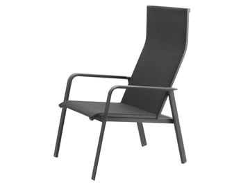 BREEZE LOUNGE - Garden fabric easy chair high-back by Solpuri