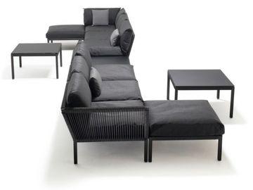 CLUB - Fabric sofa by Solpuri
