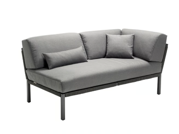 CLUB - Upholstered fabric Garden daybed by Solpuri