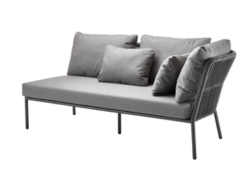 LOOP LOUNGE - Upholstered fabric Garden daybed by Solpuri
