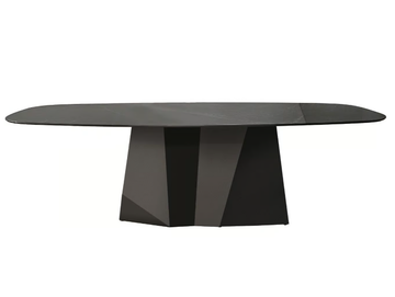 GRANDEOD - Rectangular ceramic table by Sovet italia